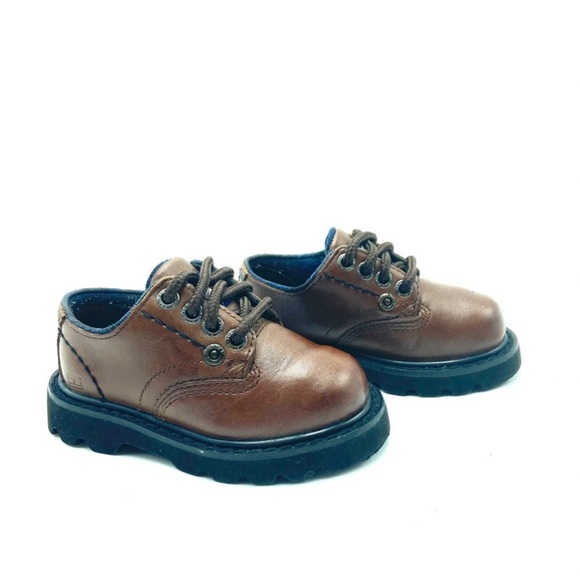 Tommy Hilfiger Other - Tommy Hilfiger Brown Kids Dress Shoes